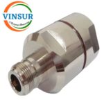 1112102A -- RF CONNECTOR - 50OHMS , N FEMALE , STRAIGHT , CLAMP TYPE , 7/8 INCH FLEXIBLE FEEDER CABLE