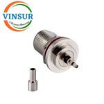 11121214 -- RF CONNECTOR - 50OHMS , N FEMALE , STRAIGHT , BULK HEAD REAR MOUNT , CRIMP TYPE , RG316/RG174/RG188/ LMR100 CABLE - Image 4