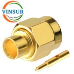 1151103D -- RF CONNECTOR - 50 OHMS , SMA MALE , STRAIGHT , SOLDER TYPE , RG402 (0.141 INCH)CABLE - Image 2
