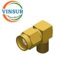 11512016 -- RF CONNECTOR - 50 OHMS , SMA MALE , RIGHT ANGLE ,  CRIMP TYPE , LMR-240 CABLE - Image 2