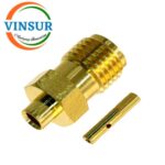 1152103C -- RF CONNECTOR - 50 OHMS , SMA FEMALE , STRAIGHT, SOLDER TYPE , RG405(0.86)CABLE - Image 2