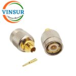 1121101D -- RF CONNECTOR - 50 OHMS , TNC MALE , STRAIGHT , SOLDER TYPE , RG402 (0.141 INCH)  CABLE - Image 2