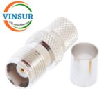 11221017 -- RF CONNECTOR - 50 OHMS , TNC FEMALE , STRAIGHT ,  CRIMP TYPE , LMR-400 CABLE