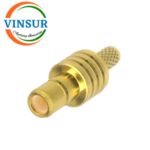 11621014 -- RF CONNECTOR - 50 OHMS , SMB FEMALE , STRAIGHT ,  CRIMP TYPE , RG316, RG174, RG188, LMR100 CABLE - Image 2