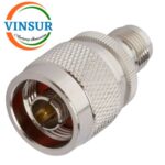 41110821-- RF ADAPTER - 50 OHMS, N-TYPE MALE TO RP TNC FEMALE STRAIGHT ADAPTERS