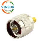 41110921-- RF ADAPTER - 50OHMS, N-TYPE MALE TO RP SMA FEMALE STRAIGHT ADAPTERS - Image 2