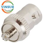 41320611 -- RF ADAPTER - 50 OHMS, BNC FEMALE TO MCX MALE STRAIGHT ADAPTER