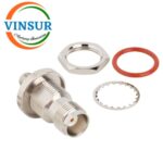 41421221 -- RF ADAPTER - 50 OHMS, SMA FEMALE TO TNC FEMALE STRAIGHT BULKHEAD ADAPTER