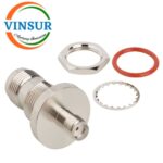 41421221 -- RF ADAPTER - 50 OHMS, SMA FEMALE TO TNC FEMALE STRAIGHT BULKHEAD ADAPTER - Image 2