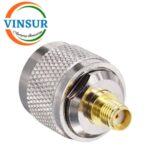 41110421-10-- RF ADAPTER – 50 OHMS, N-TYPE MALE TO SMA FEMALE STRAIGHT ADAPTERS - Image 3