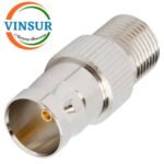 41326B21-- RF ADAPTER - 75 OHMS, BNC FEMALE TO F-TYPE  FEMALE STRAIGHT ADAPTER - Image 2