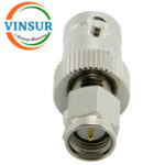 VSW-41410321-AD -- RF ADAPTER - 50 OHMS, BNC FEMALE TO SMA MALE STRAIGHT ADAPTER