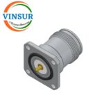 VSW-4.3-10-FS-4H-CN -- RF CONNECTORES - 50 OHMS , 4.3-10 FEMALE , STRAIGHT , 4-HOLE FLANGE MOUNT CONNECTOR - Image 2