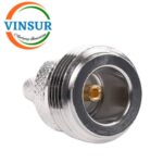 11121015 -- RF CONNECTOR - 50OHMS ,  N FEMALE , STRAIGHT ,  CRIMP TYPE , RG58, RG142, LMR195 CABLE