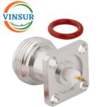 11121B90 -- RF CONNECTOR - 50OHMS , N FEMALE , STRAIGHT , PANEL MOUNT , 4MM EXTENDED TEFLON - Image 2