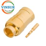 1161103D -- RF CONNECTOR - 50 OHMS , SMB MALE , STRAIGHT , SOLDER TYPE RG402 CABLE - Image 2