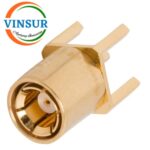 11611050 -- RF CONNECTOR - 50 OHMS , SMB MALE , STRAIGHT , PCB-EDGE MOUNT