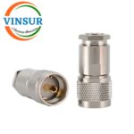 11C11027 -- RF CONNECTOR - 50 OHMS , UHF MALE , STRAIGHT , CLAMP TYPE , LMR-400 CABLE
