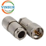 11C11027 -- RF CONNECTOR - 50 OHMS , UHF MALE , STRAIGHT , CLAMP TYPE , LMR-400 CABLE - Image 2