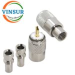 11C11037 -- RF CONNECTOR - 50 OHMS , UHF MALE , STRAIGHT , SOLDER TYPE , LMR-400 CABLE WITH REDUCER - Image 3