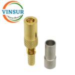 11V11014 -- RF CONNECTOR - 50 OHMS ,SSMB MALE , STRAIGHT , CRIMP TYPE , RG316,174 CABLE - Image 3