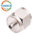 VSW-1111103D -- RF CONNECTOR - 50OHMS ,N MALE , STRAIGHT , SOLDER TYPE , RG402 (0.141 INCH)  CABLE