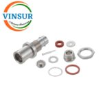 VSW-SHV-MST-CL-400 -- RF CONNECTORES - 50 OHMS, SHV FEMALE STRAIGHT BULK HEAD CLAMP TYPE FOR LMR400 CABLE - Image 2