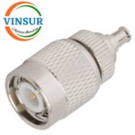 41210611-- RF ADAPTERS - 50 OHMS, MCX MALE TO TNC MALE STRAIGHT ADAPTERS