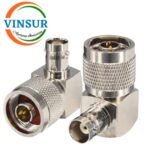 41320112 -- RF ADAPTER - 50 OHMS BNC FEMALE STRAIGHT N MALE RIGHT ANGLE ADAPTER - Image 2