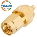 41410711 -- RF ADAPTER - 50 OHMS, MMCX MALE TO SMA MALE STRAIGHT ADAPTERS