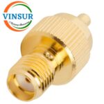 41420711 -- RF ADAPTER - 50 OHMS, MMCX MALE TO SMA FEMALE STRAIGHT ADAPTERS