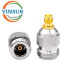 VSW-41120411-ADP -- RF CONNECTOR - 50OHMS, N-TYPE FEMALE TO SMA MALE STRAIGHT ADAPTERS - Image 2