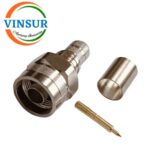 VSW250005-CN -- RF CONNECTOR - 50 OHMS , N MALE , STRAIGHT , CRIMP TYPE , VSW400 CABLE