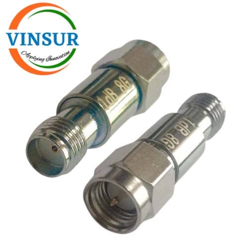 VSW250062-ATT  -- RF ATTENUATOR (2W,DC to 8GHZ ,1DB,SMA-MALE TO SMA-FEMALE)
