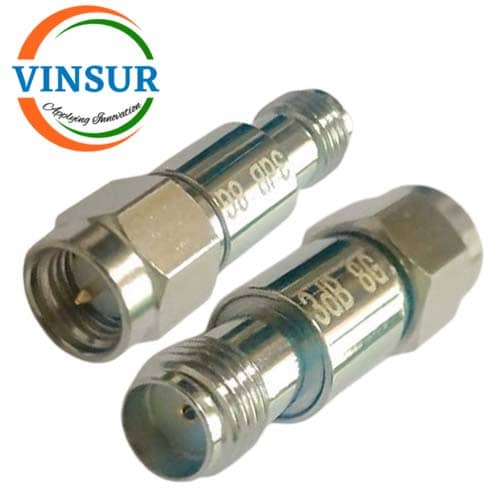 VSW250063-ATT  -- RF ATTENUATOR (2W,DC to 8GHZ ,3DB,SMA-MALE TO SMA-FEMALE)