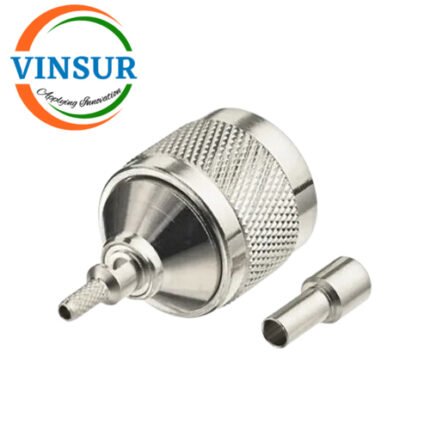 VSW-11111014-6G -- RF CONNECTOR - 50 OHMS , N MALE , STRAIGHT , CRIMP TYPE , RG316, RG174, RG188, LMR100 CABLE