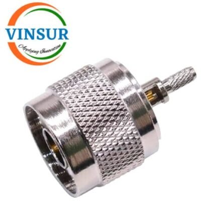 11111014A-- RF CONNECTOR - 50OHMS , N MALE , STRAIGHT , CRIMP TYPE , RG316, RG174, RG188, LMR100 CABLE