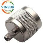 11111015A -- RF CONNECTOR - 50OHMS , N MALE , STRAIGHT , CRIMP TYPE , RG58, RG142, LMR195 CABLE