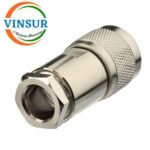 11111027 -- RF CONNECTOR - 50OHMS , N MALE , STRAIGHT , CLAMP TYPE , LMR-400 CABLE - Image 2
