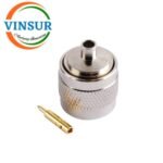 1111103D -- RF CONNECTOR - 50OHMS , N MALE , STRAIGHT , SOLDER TYPE , RG402 (0.141 INCH)  CABLE - Image 2