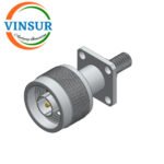 11111416 -- RF CONNECTOR - 50 OHMS , N MALE , STRAIGHT , 4 HOLE FLANGE , CRIMP TYPE , LMR-240 CABLE - Image 3