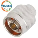 11111770 -- RF CONNECTOR -- 50 OHMS , N MALE , STRAIGHT , PRESS FIT , ROUND POST