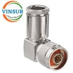 11112025-- RF CONNECTOR - 50OHMS , N MALE , RIGHT ANGLE , CLAMP TYPE RG58, RG142, LMR195 CABLE - Image 2