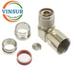 11112028 -- RF CONNECTOR - 50OHMS , N MALE , RIGHT ANGLE ,  CLAMP TYPE , LMR-600 CABLE - Image 2