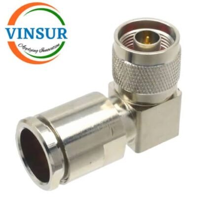 11112028 -- RF CONNECTOR - 50OHMS , N MALE , RIGHT ANGLE ,  CLAMP TYPE , LMR-600 CABLE