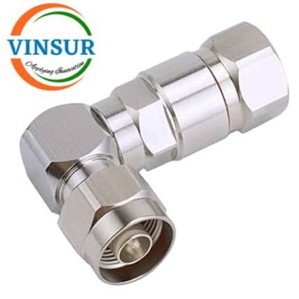 1111202J -- RF CONNECTOR - 50OHMS , N MALE , RIGHT ANGLE , CLAMP TYPE , 1/2 F INCH SUPER FLEX  FEEDER CABLE