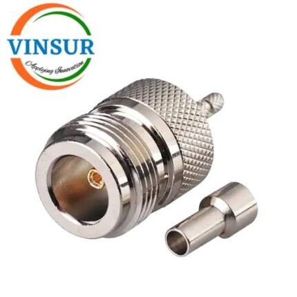 11121014 -- RF CONNECTOR - 50OHMS , N FEMALE , STRAIGHT ,  CRIMP TYPE , RG316, RG174, RG188, LMR100 CABLE