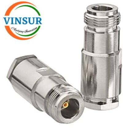 11121025 -- RF CONNECTOR - 50OHMS , N FEMALE , STRAIGHT , CLAMP TYPE , RG58, RG142, LMR195 CABLE