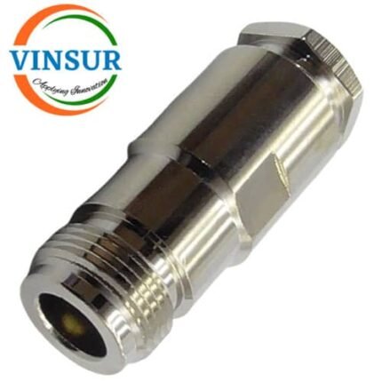11121026 -- RF CONNECTOR -- 50OHMS , N FEMALE , STRAIGHT ,CLAMP TYPE , LMR-240 CABLE