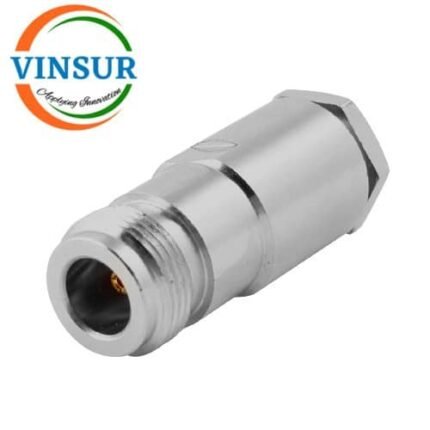 11121028 -- RF CONNECTOR - 50OHMS , N FEMALE , STRAIGHT ,  CLAMP TYPE , LMR-600 CABLE